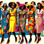 Moda PRL damska: Jak Stylizacje Odzwierciedlały Erę Społeczną i Polityczną prl_fashion_vibrant_street_scene.png