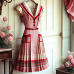 Moda PRL - Sukienki: Odkryj Styl Retro w Dzisiejszej Modzie vintage_prl_dress_elegance.png